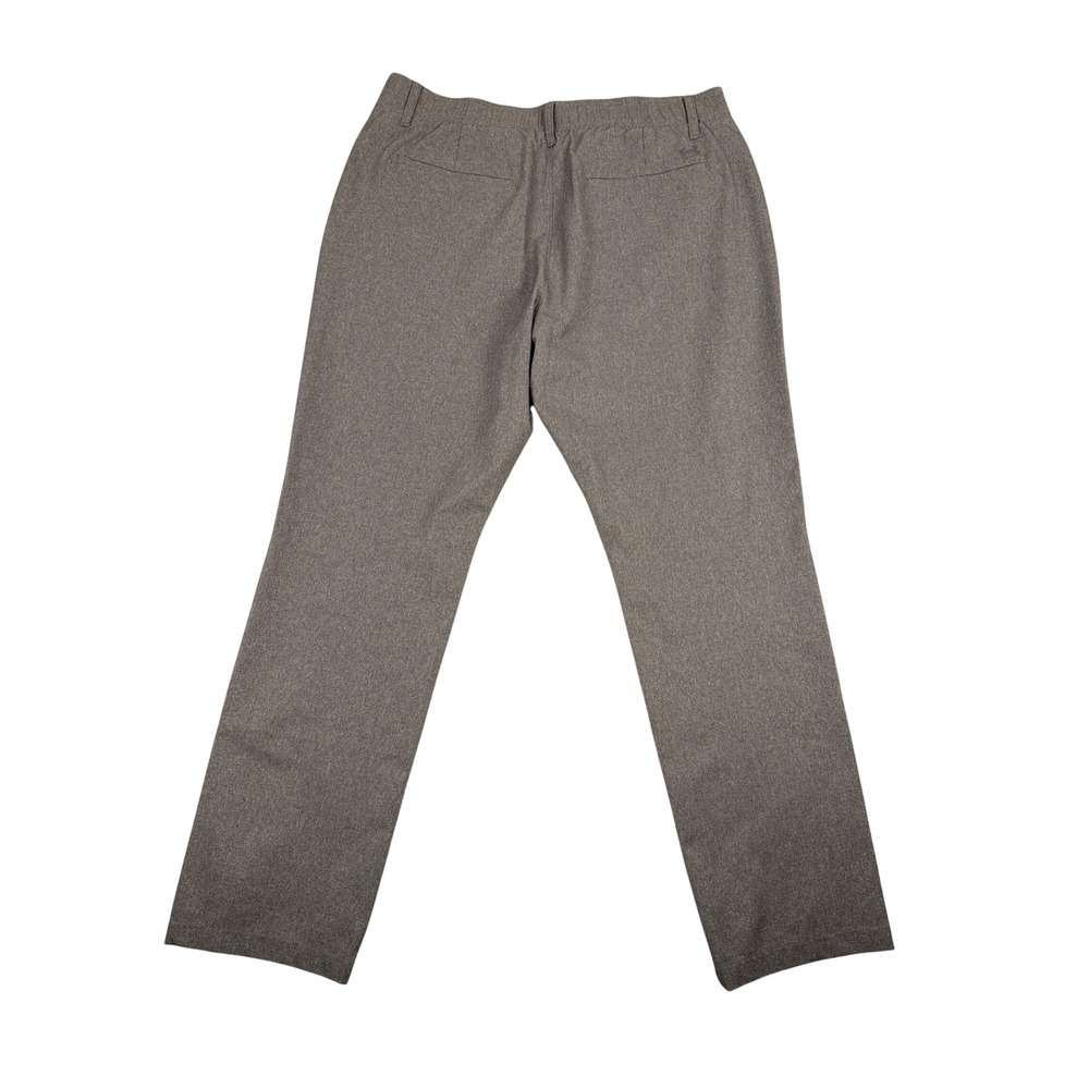 Under Armour Match Play Golf Pants Mens 38x32 Gray Performance Flat Front - Picture 3 of 8